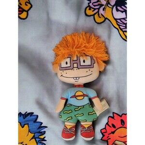 Nickelodeon Rugrats™ Chuckie Plush Toy 10 Inches Vintage 90's Orange Hair